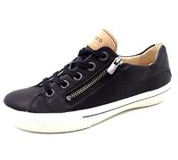 Legero Zapatillas Fresh para Mujer, Negro 0130, 38.5 EU