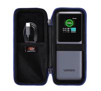 Legestori Funda de transporte rígida de EVA compatible con UGREEN Nexode Power Bank de 20000 mAh, 130 W/165 W, cargador portátil, caja de almacenamiento portátil de viaje a prueba de golpes, solo