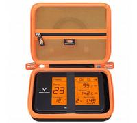 Legestori Funda rígida de EVA USA Gear para monitor de lanzamiento de golf, compatible con Swing Caddie SC300i, Voice Caddie, Garmin R10, Rapsodo MLM2PRO, caja de almacenamiento protectora (solo funda