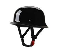 Leggero Cascos Half-Helmet Medio Casco Motocicleta Retro Cascos Abiertos De Moto Homologado ECEDOT Casco Moto Jet Adatto A Tutte Le Stagioni para Hombres Y Mujeres Adultos F,XXXL:65-66CM