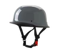 Leggero Cascos Half-Helmet Medio Casco Motocicleta Retro Cascos Abiertos De Moto Homologado ECEDOT Casco Moto Jet Adatto A Tutte Le Stagioni para Hombres Y Mujeres Adultos I,M:57-58CM