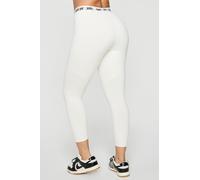 Legging 7/8 de cintura alta con logotipo Major Label Shaping Fabletics On My Ivories Womens M