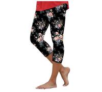 Legging Capri Deporte Mujer Legging Mujer Piratas Cintura Alta Control Vientre para Verano Y Uso Cotidiano Piratas Slim Fit Elegante Leggings Capri Mujers