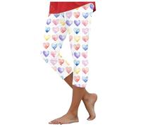 Legging Capri Deporte Mujer Legging Mujer Piratas Cintura Alta Control Vientre para Verano Y Uso Cotidiano Piratas Slim Fit Elegante Leggings Capri Mujers