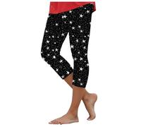 Legging Capri Deporte Mujer Legging Mujer Piratas Cintura Alta Control Vientre para Verano Y Uso Cotidiano Piratas Slim Fit Elegante Leggings Capri Mujers