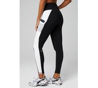 Legging de cintura alta PowerHold® On-The-Go Fabletics Negro Womens XXS / Corto | 25
