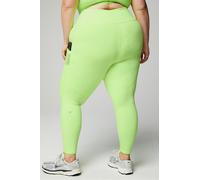 Legging de cintura alta PowerHold® On-The-Go Fabletics Neon Spark Womens 3X / Corto | 25 plus