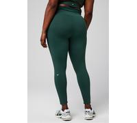 Legging de cintura alta PowerHold® On-The-Go Fabletics Verde Womens 4X / Corto | 25 plus