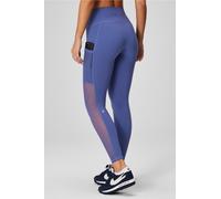 Legging de cintura alta PowerHold® On-The-Go Mesh Fabletics Azul Womens XXL-1X / Largo | 29