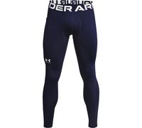 Under Armour CG Armour Leggings Mallas Deportivas Flexibles de Hombre para Hacer Invierno, Leggins de Deporte Ajustados con Interior cálido, Azul (Midnight Navy), L