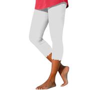 Legging Yoga Mujer - Pantalón Legging Mujer Cintura Alta Elástica Pantalones Corte Ajustado Pantalones Color Sólido Pant Super Suave Pantalones Primavera Verano Pant Simple Pantalones Activos Leggings