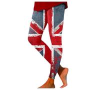 Leggings 2025 para mujeres y niñas, pantalones de entrenamiento, mallas de baile, longitud al tobillo, pantalones de yoga con bolsillos, talla 12-14, azul marino, XXL
