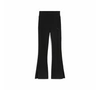 Leggings acampanados HER Mujer Talla S. Color Negro