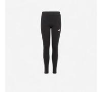 adidas Niñas Essentials 3-Stripes Cotton Tights, Black / White, 11-12 Years