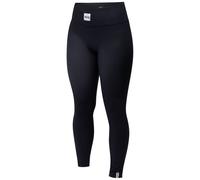 Leggings ajustados de canalé Pocket para mujer (Negro)