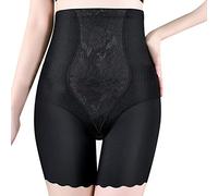 Leggings Ajustados de Cintura Alta para Mujer, Bragas cómodas para Mujer con realce de glúteos moldeadores de Cuerpo sin Costuras Body Negro Mujer Vestir Bragas Mestruacion Mujer (Black, XXXL)