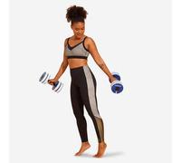 Leggings Aquagym/Aquabike Mujer Negro Estampado Caqui 42 (L31)