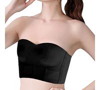 Leggings blancos con transparencias ropa interior sin tirantes brillante de gran tamaño para las mujeres Top tubular para las mujeres Alto informe lateral cerca del seno Hermoso conjunto de escritorio