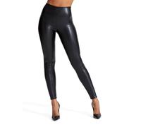 Leggings con costuras de poliuretano, color negro, Negro, L