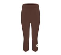 Leggings con forro polar para mujer, mallas térmicas y suaves, los pantalones son muy y no te sentirás apretado. Es todo el año. Para entrenamiento, deporte, yoga, correr, marrón, XL