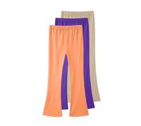 Leggings De Algodón Con Falda De Talle Alto Estiramiento Pantalones Deportivos Ruffles Largo Falda-Culote Molleton Forrado Polainas Algodón Invierno Ropa Para Adolescente Edad 4-16 Medias Niñas