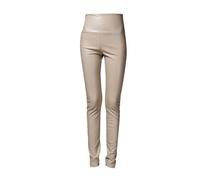 Leggings de cintura alta para mujer, elásticos, opacos, ajustados, deportes, ocio, informales, elegantes, ajustados, cómodos, leggins de fitness, ideales para el gimnasio, beige, XXL