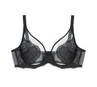 Leggings de cintura alta ropa interior y transpirable para mujer, con pecho pequeño y pecho plano, mostrando una gran expansión fruncida hacia afuera, anti-caída, sin conjunto de inodoro tapa, Le Noir