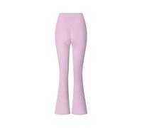 Leggings De Corte Acampanado, Minipantalones Yoga Acampanados, Pantalones Gimnasia para Yoga Fitness(Pink,L)