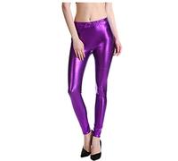 Leggings de cuero sintético para mujer, cintura alta, leggings de cuero brillante, pantalones de cuero, skinny, leggings sexys con aspecto de cuero, mallas brillantes, treggings, jeggings, pantalones