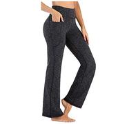 Leggings de entrenamiento para mujer, fitness, deportes, correr, yoga, pantalones deportivos, leggings para mujer, conjunto de vientre, gris oscuro, M