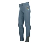 Leggings de equitación HKM infantil leggings de equitación Pony Dream II Full Seat - Smokey Blue / EU134-140/age 7-9