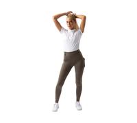 HORZE DEA Pantalón de equitación para señora, pantalón con Trabillas, Asiento Completo y Bolsillo para móvil