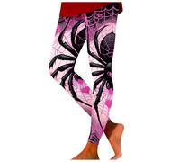 Leggings de moda para mujer, estilo informal, yoga, con cintura alta, patrón de estampado decorativo para un ajuste óptimo, marine, XXL