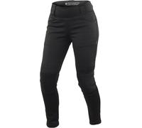 Leggings de moto Trilobite para mujer, negros, 36/32