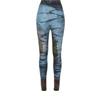Leggings de mujer Urban Classics cotton tie dye high waist XS