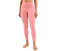 Leggings de sensación desnuda for mujer, pantalones Yoga ajustados cintura alta, entrenamiento 25 pulgadas, elásticos estampados, gimnasio y Fitness para yoga fitness(Lotus Pink122-01,US-Medium)