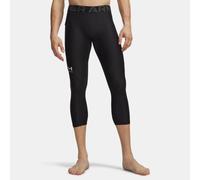 Leggings de tres cUnder Armourrtos HeatGear® Compression para hombre Mallas ¾ para hombre. Transpirables, absorben el sudor Negro / Blanco XS