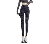 Leggings de yoga Mírame sin costuras Cómodas Ropa Sport Core for Corte Natural Talla, gris, 4XL