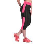 Leggings Deporte Mujer Push Up Deportivos Cortos Leggings Capri Talla Grande Anticeluliticos Elasticos Mallas 3/4 Cintura Alta Antirozaduras Transpirable Leggins Bolsillo Gym Ciclismo Pilates