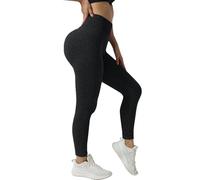 Leggings deportivos largos para mujer, pantalones de yoga para mujer, cintura alta, pantalones de jogging anticelulitis, leggings para correr, push up, leggings de compresión opacos, monocolor