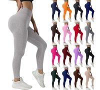 Leggings deportivos para mujer, cintura alta, pantalones de chándal para mujer, algodón, pierna larga, pantalones de correr, push up, pantalones de yoga, elásticos, pantalones deportivos ajustados