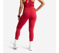 Leggings Deportivos Shape Mujer Rojo Talle Alto Moldeadores S / W28 L31