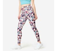 Leggings Fitness Cardio Mujer Beis Talle Alto 2XL / W38 L31