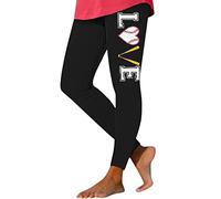 Leggings genéricos para mujer, estampado de béisbol, efecto apretado, yoga, gimnasio, entrenamiento, carreras, caderas curvadas, pantalones de seguridad, falda bragas para mujer, gris, S