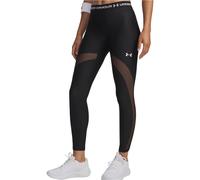 Leggings HeatGear Malla - Ultimate Negro / Blanco Under Armour