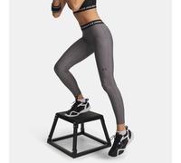 Leggings HeatGear® para mujer Charcoal Light Heather / Negro XXL