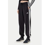 Leggings Jogger adidas Essential 3 Stripes Fleece Donna Negro JE1276 Casual
