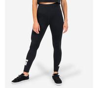 Leggings mallas danza urbana talle alto Mujer Negro con Grafismos XS / W26 L30