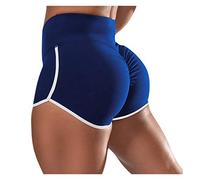 Leggings Mujer Cortos Gym Running Leggings Cortos Deportivos Push Up Anticeluliticos Transpirable Leggins Corto Cintura Alta Deporte Opaco Scrunch Talla Grande Pantalones Shorts Pilates Training 2025