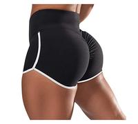 Leggings Mujer Cortos Gym Running Leggings Cortos Deportivos Push Up Anticeluliticos Transpirable Leggins Corto Cintura Alta Deporte Opaco Scrunch Talla Grande Pantalones Shorts Pilates Training 2025
